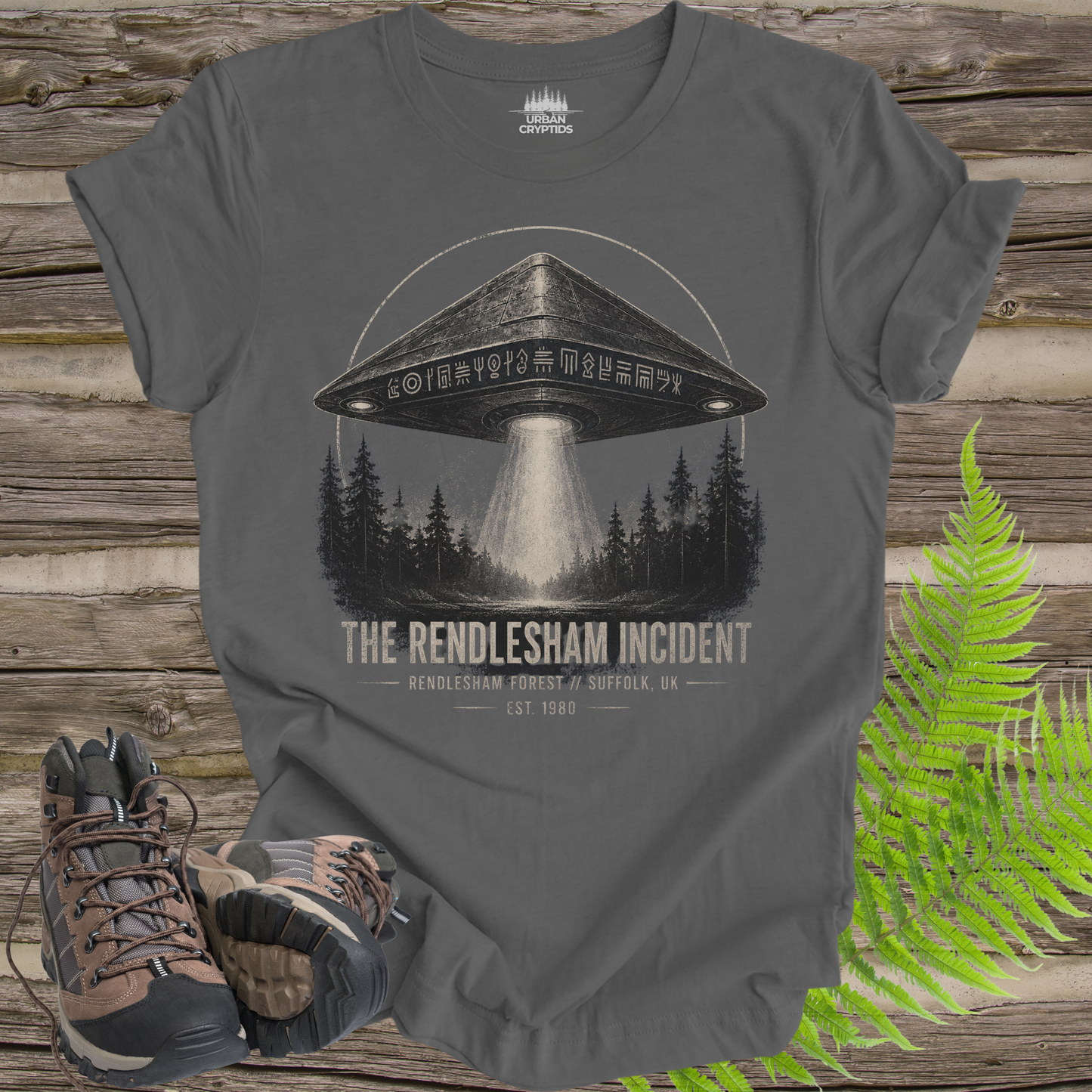 The Rendlesham Incident UFO T-Shirt – Suffolk Forest Encounter