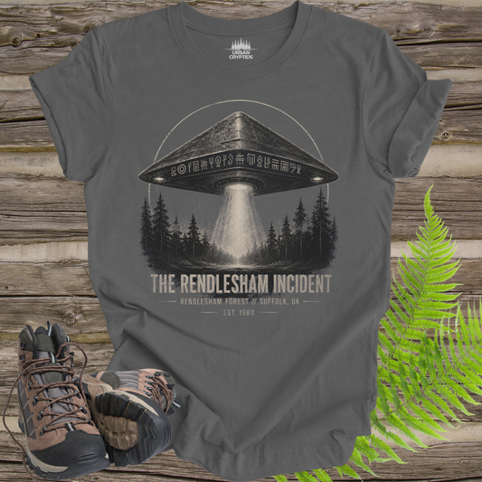 The Rendlesham Incident UFO T-Shirt – Suffolk Forest Encounter
