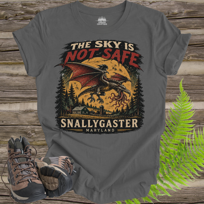 Snallygaster T-Shirt – The Sky Is Not Safe Maryland Cryptid Tee