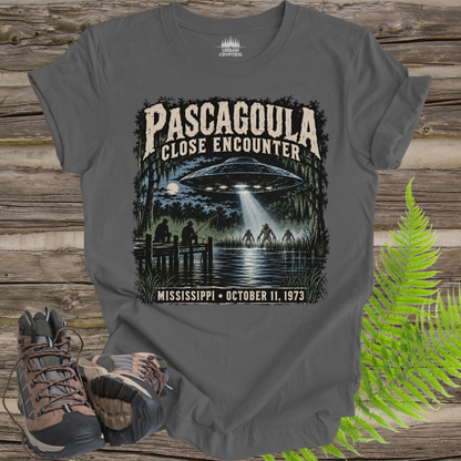 Pascagoula Close Encounter UFO T-Shirt | Mississippi 1973