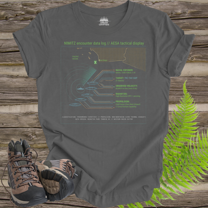 Nimitz AESA Tactical Display Tee – UAP Encounter File Shirt