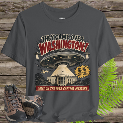 They Came Over Washington UFO T-Shirt – 1952 White House Sighting
