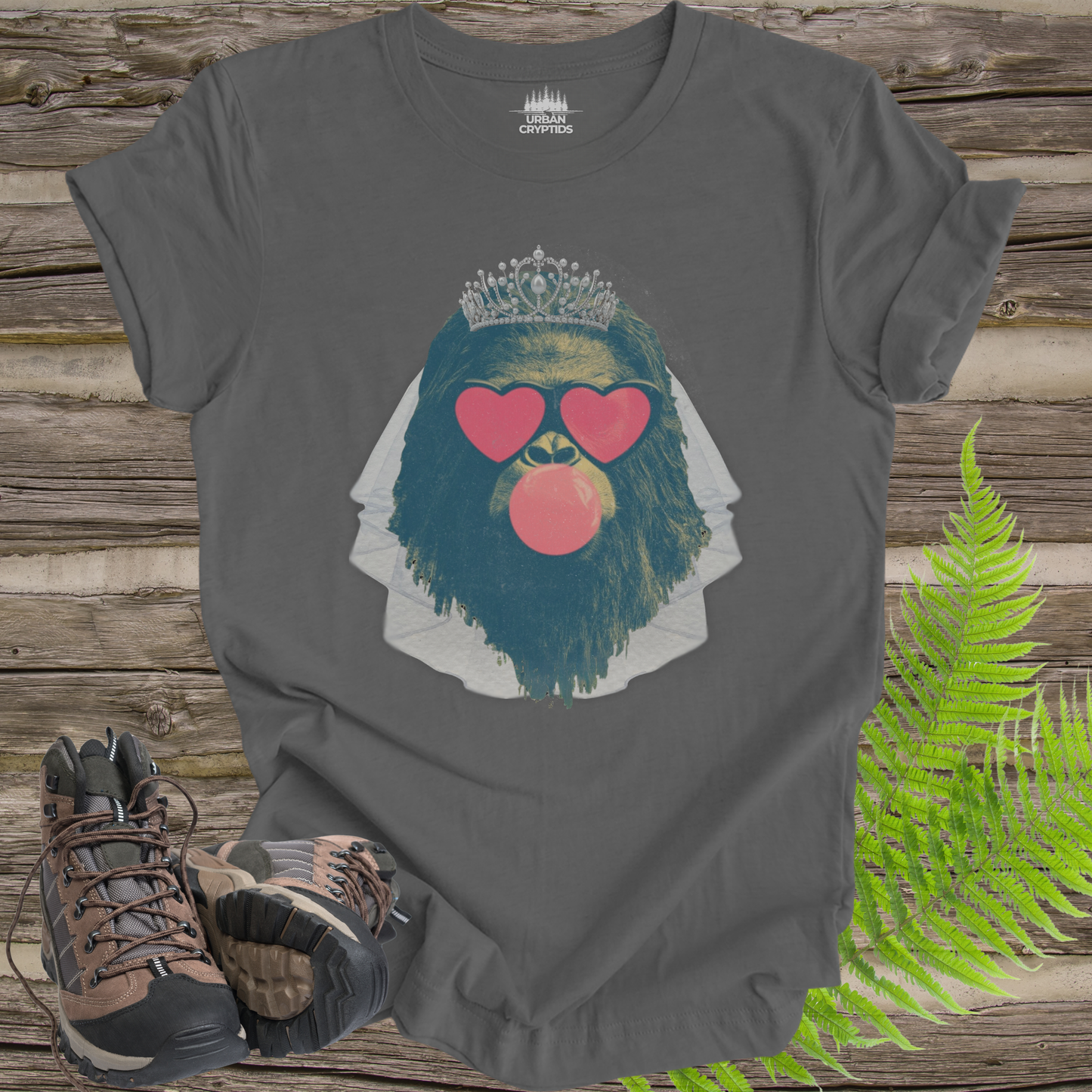 Bubblegum Sasquatch Bride Edition – Funny Bride Shirt