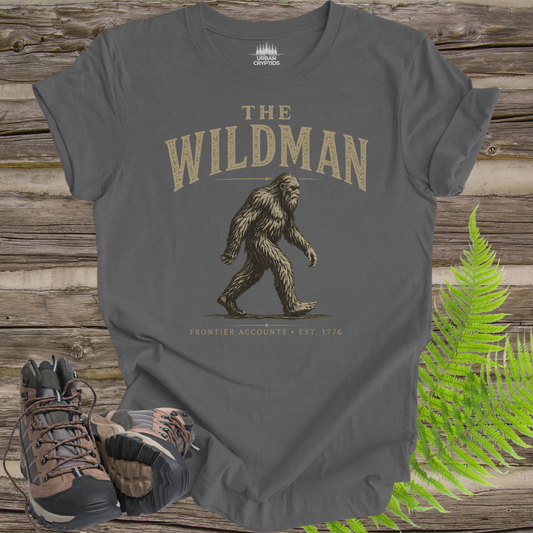 The Wildman | Frontier Accounts Est. 1776 Vintage Bigfoot T-Shirt
