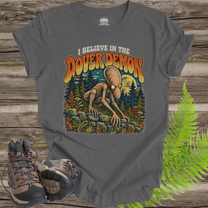 I Believe in the Dover Demon Retro Cryptid T-Shirt