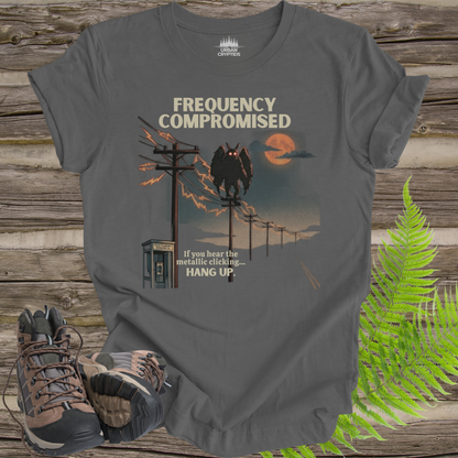 Frequency Compromised Mothman Tee