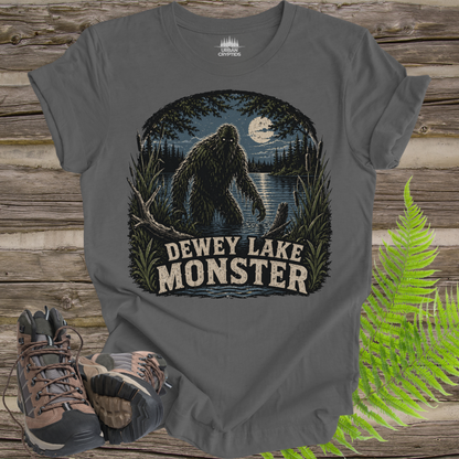 Dewey Lake Monster T-Shirt – Michigan Bigfoot Cryptid Shirt