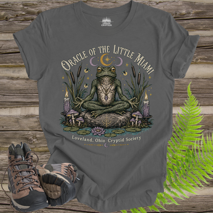 Loveland Frogman T-Shirt – Oracle of the Little Miami Ohio Cryptid Tee