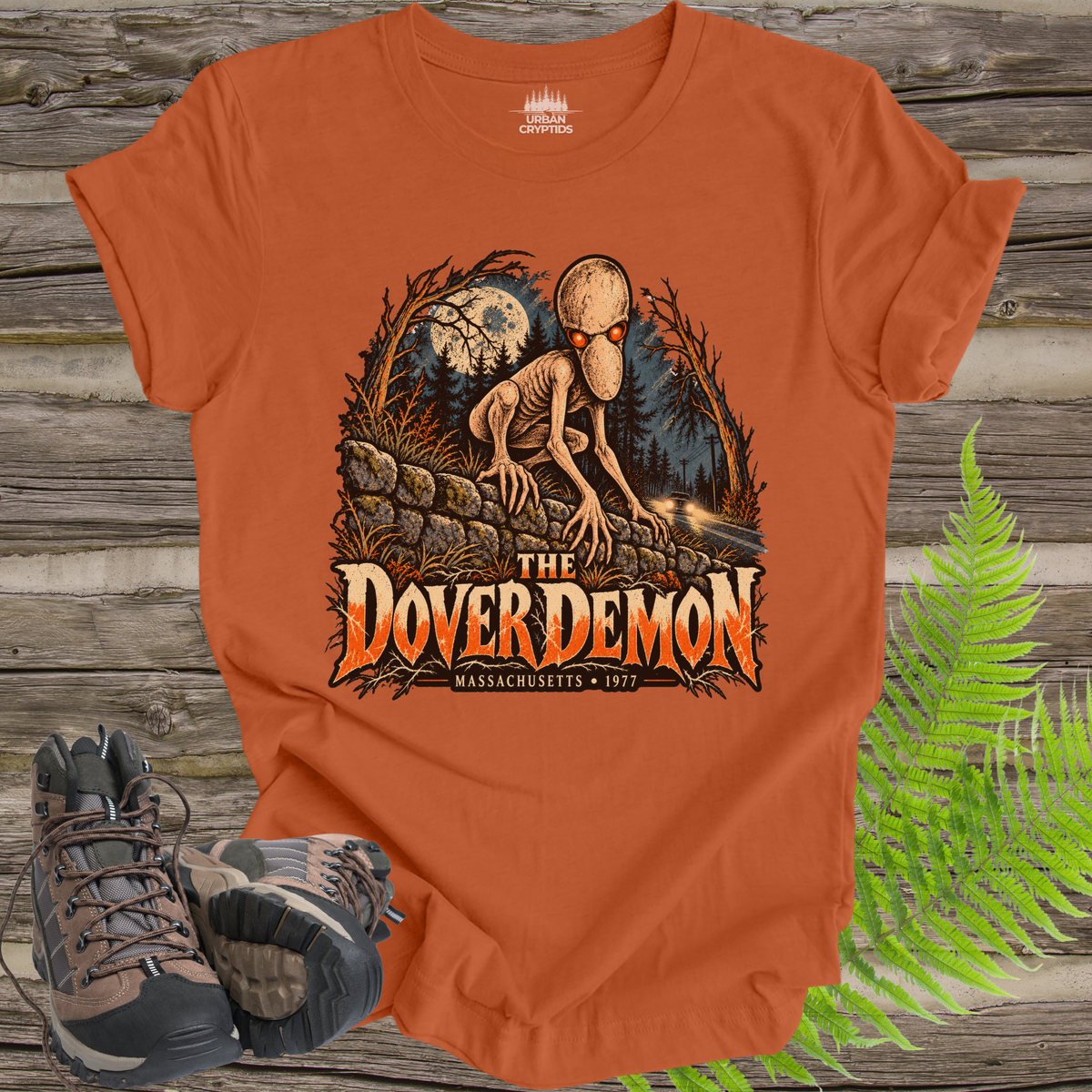 The Dover Demon Vintage Massachusetts Cryptid T-Shirt