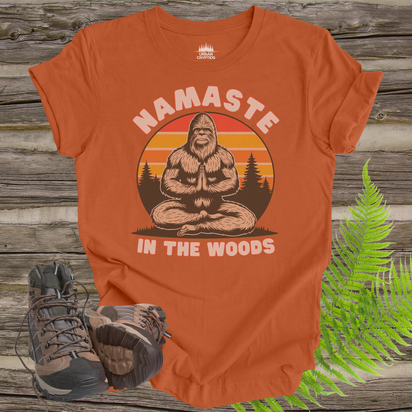Bigfoot Namaste Tee