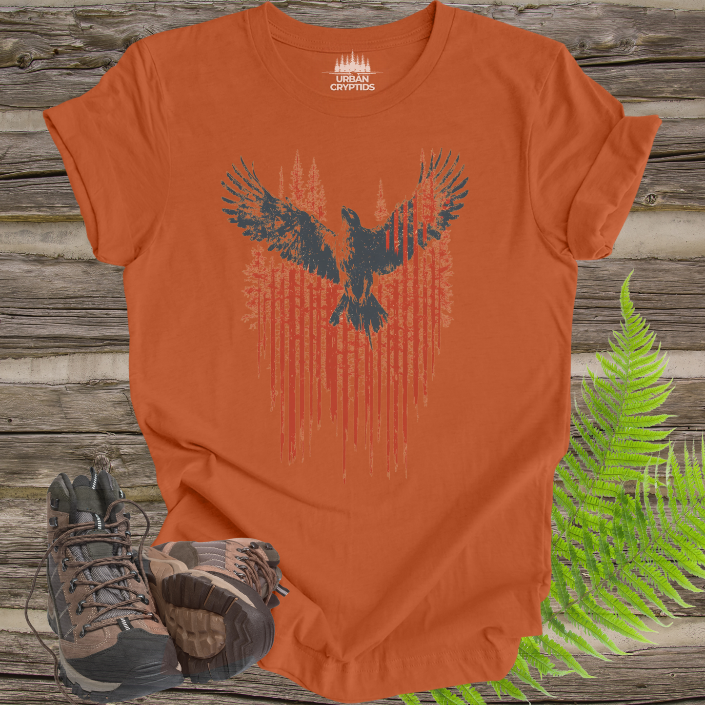 Thunderbird Forest Spirit T-Shirt | Native Legend Cryptid Tee – Urban Cryptids