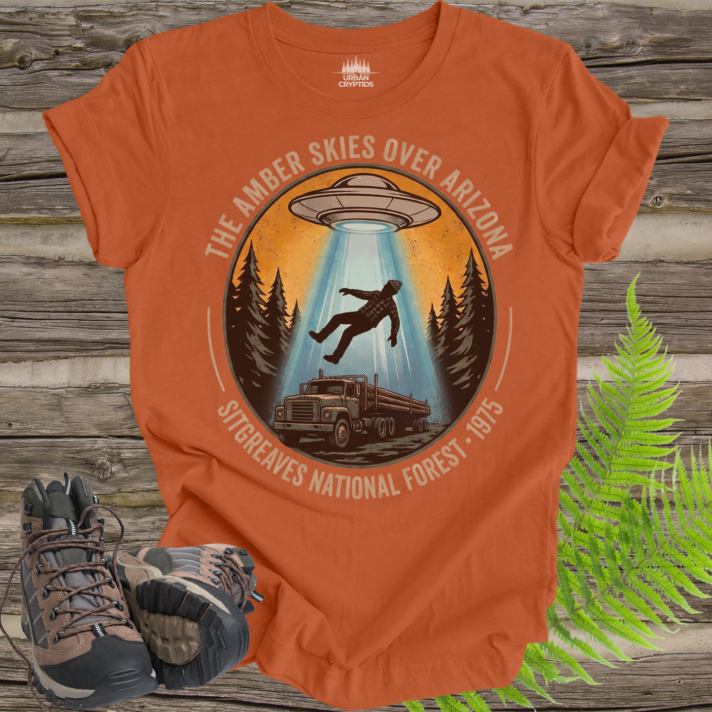 Arizona UFO Abduction T-Shirt – Sitgreaves National Forest Alien Encounter Tee