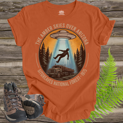 Arizona UFO Abduction T-Shirt – Sitgreaves National Forest Alien Encounter Tee