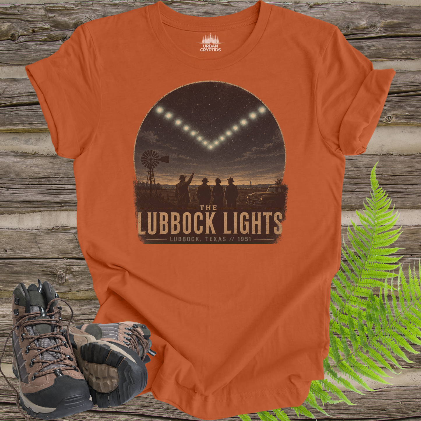 The Lubbock Lights | Vintage UFO Sighting T-Shirt