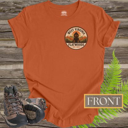 Take Me Home Flatwoods | West Virginia Flatwoods Monster Front & Back T-Shirt