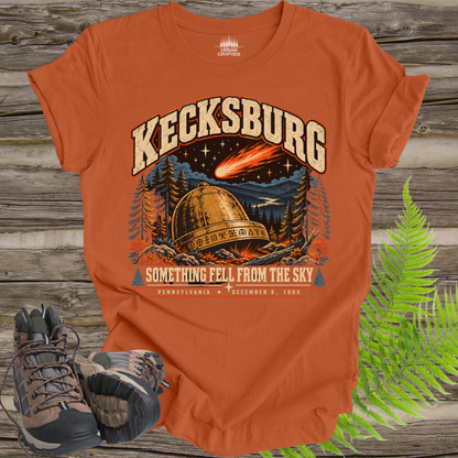 Kecksburg UFO Incident T-Shirt – Vintage Pennsylvania 1965 Alien Crash Graphic Tee