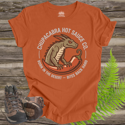 Chupacabra Hot Sauce Co. Tee – Born in the Desert, Bites Back Hard