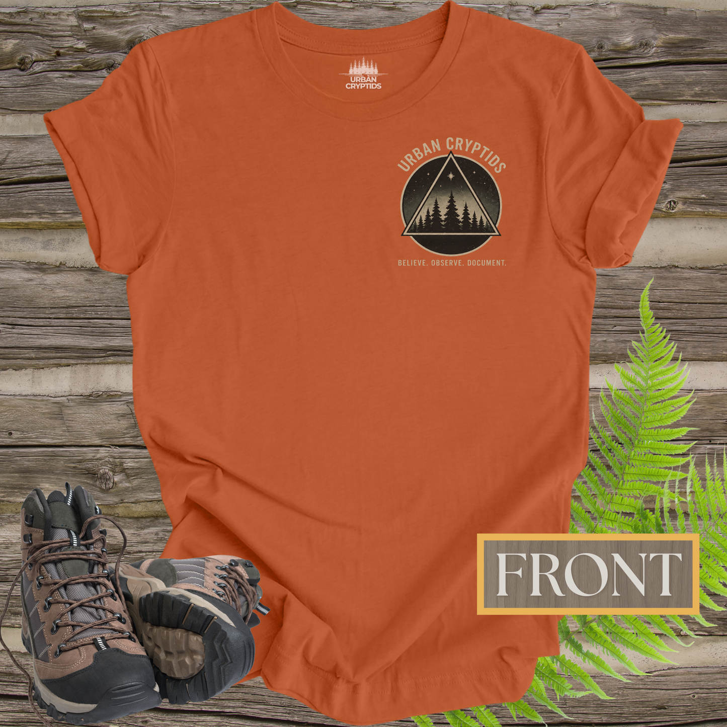 Ozark Howler Arkansas Expeditions T-Shirt | Ozark Mountains Cryptid Back Print Tee