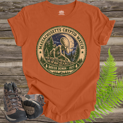 Dover Demon Massachusetts Cryptid Watch Vintage T-Shirt