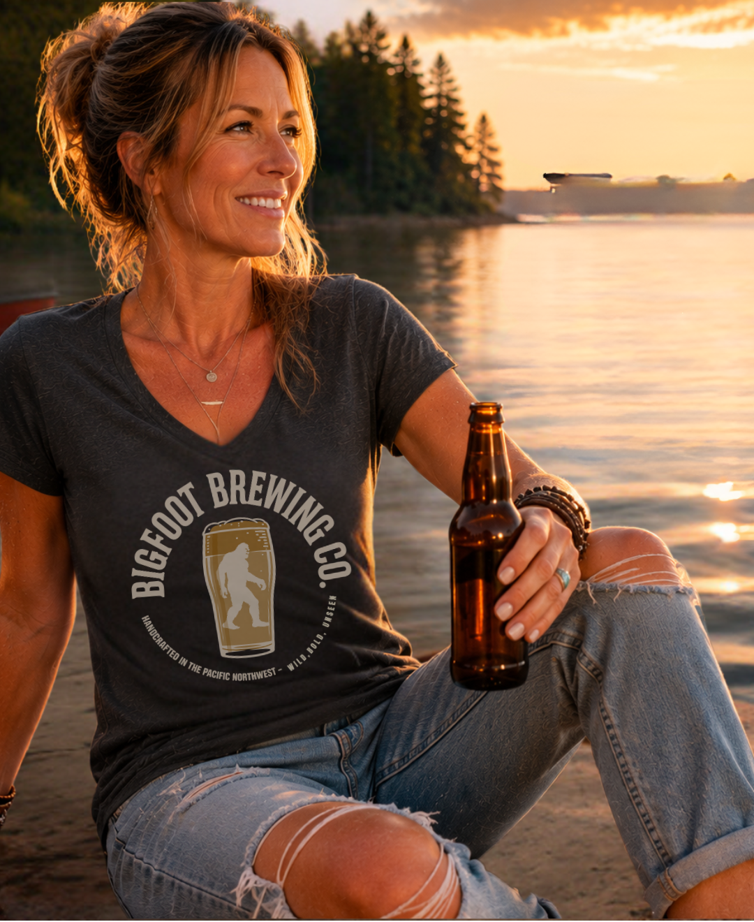 Bigfoot Brewing Co. T-Shirt – Pacific Northwest Beer Lover Cryptid Tee