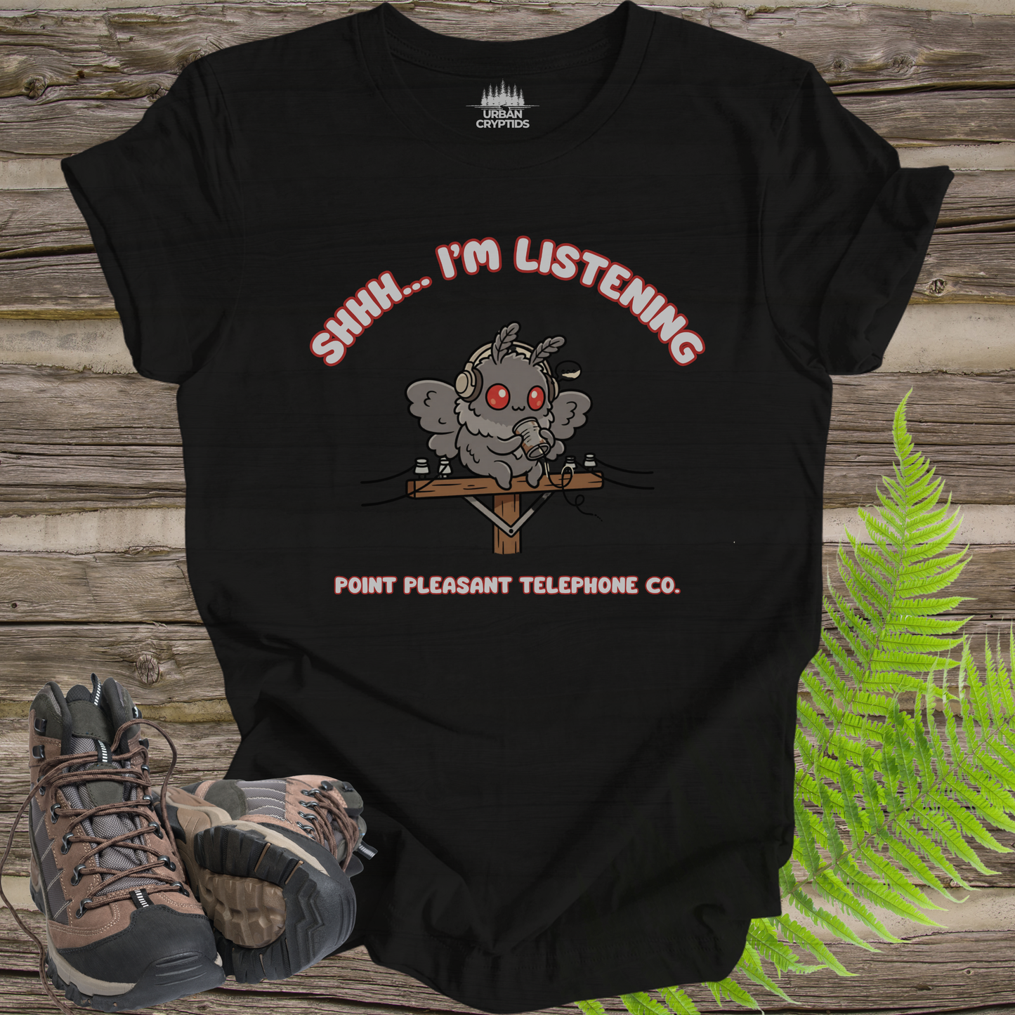 Shhh… I’m Listening – Red Eyed Chronicles Tee