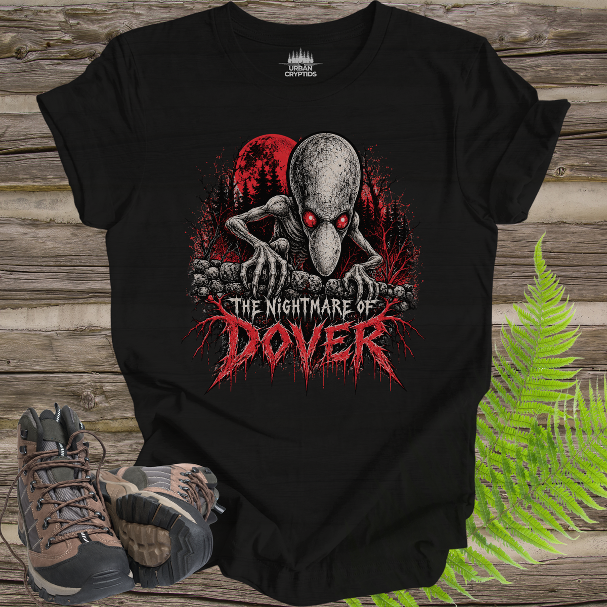 The Nightmare of Dover Demon Horror Cryptid T-Shirt