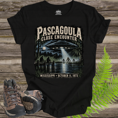 Pascagoula Close Encounter UFO T-Shirt | Mississippi 1973