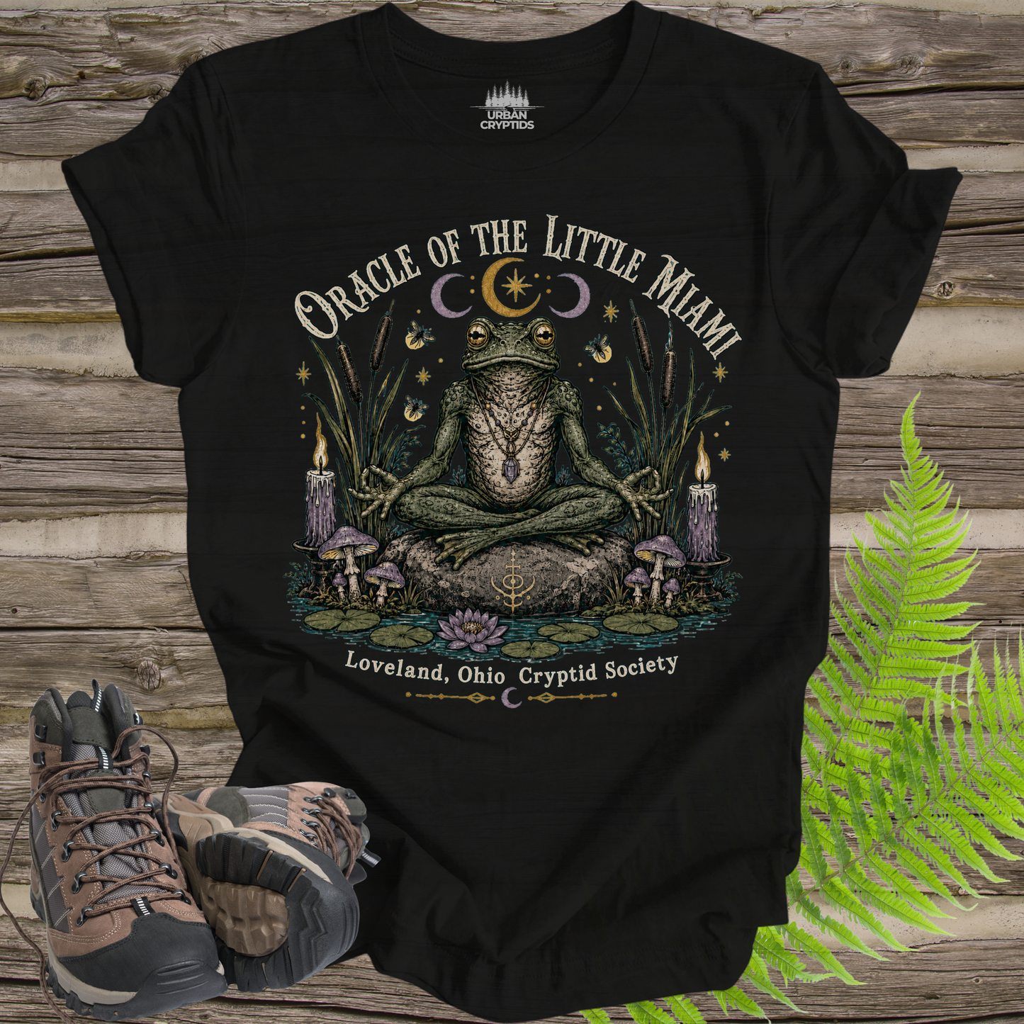 Loveland Frogman T-Shirt – Oracle of the Little Miami Ohio Cryptid Tee