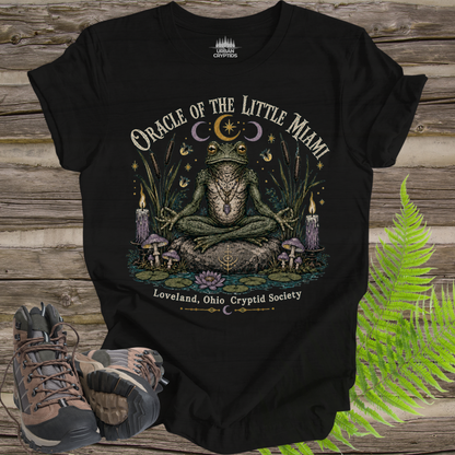 Loveland Frogman T-Shirt – Oracle of the Little Miami Ohio Cryptid Tee