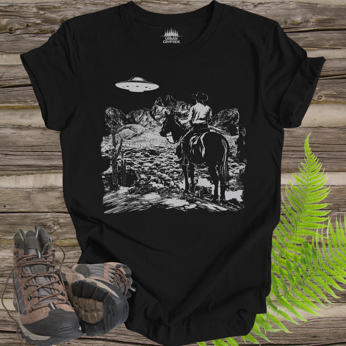 Cowboy Country UFO Encounter Tee