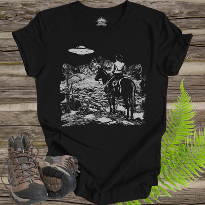 Cowboy Country UFO Encounter Tee