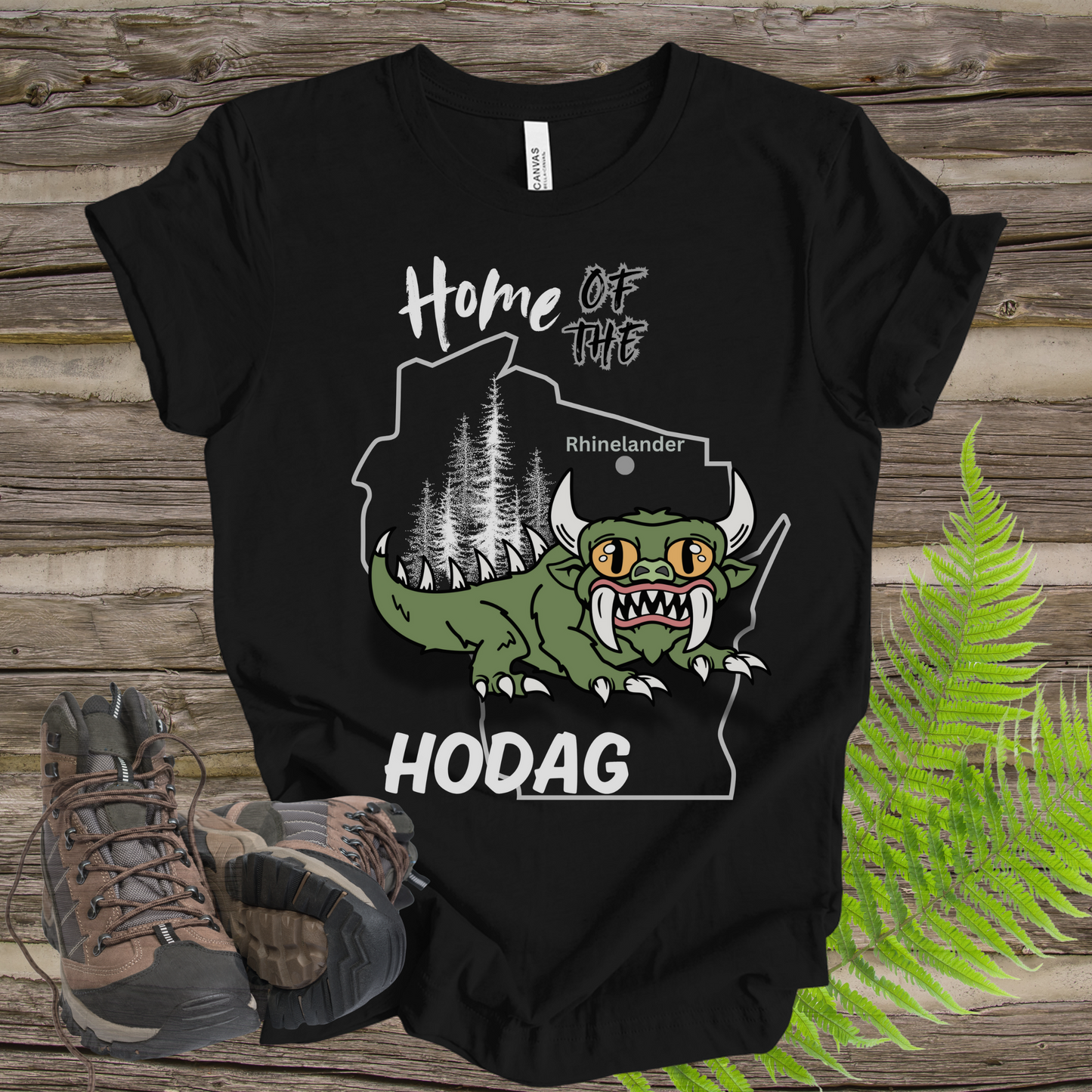 Rhinelander WI Home of the Hodag T-Shirt