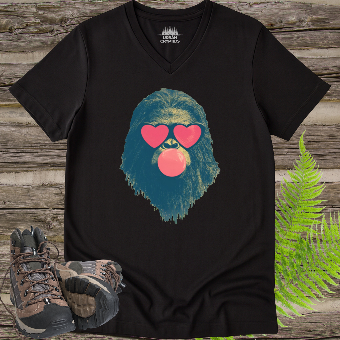 Sasquatch Bubblegum V-Neck