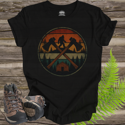 Wildman Chronicles: Under Siege | Ape Canyon 1924 Bigfoot T-Shirt
