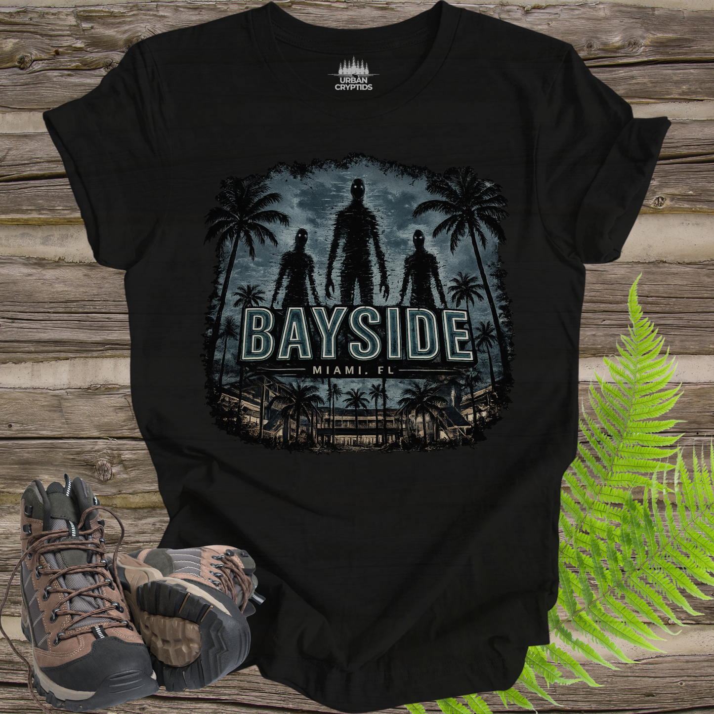 Bayside Shadow Entities | Miami, FL Paranormal T-Shirt