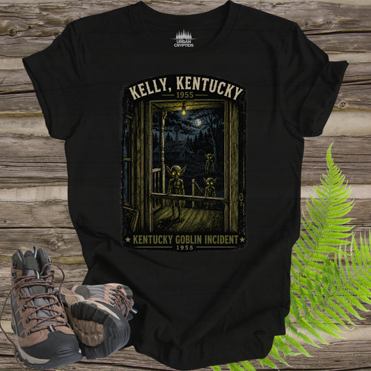 Kelly, Kentucky 1955 | Kentucky Goblin Incident Vintage Horror T-Shirt