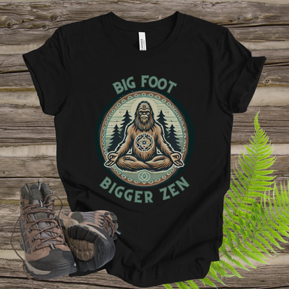 Bigfoot Zen Yoga Tee