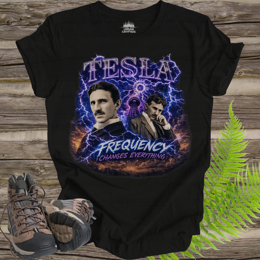 Tesla: Frequency Changes Everything Tee