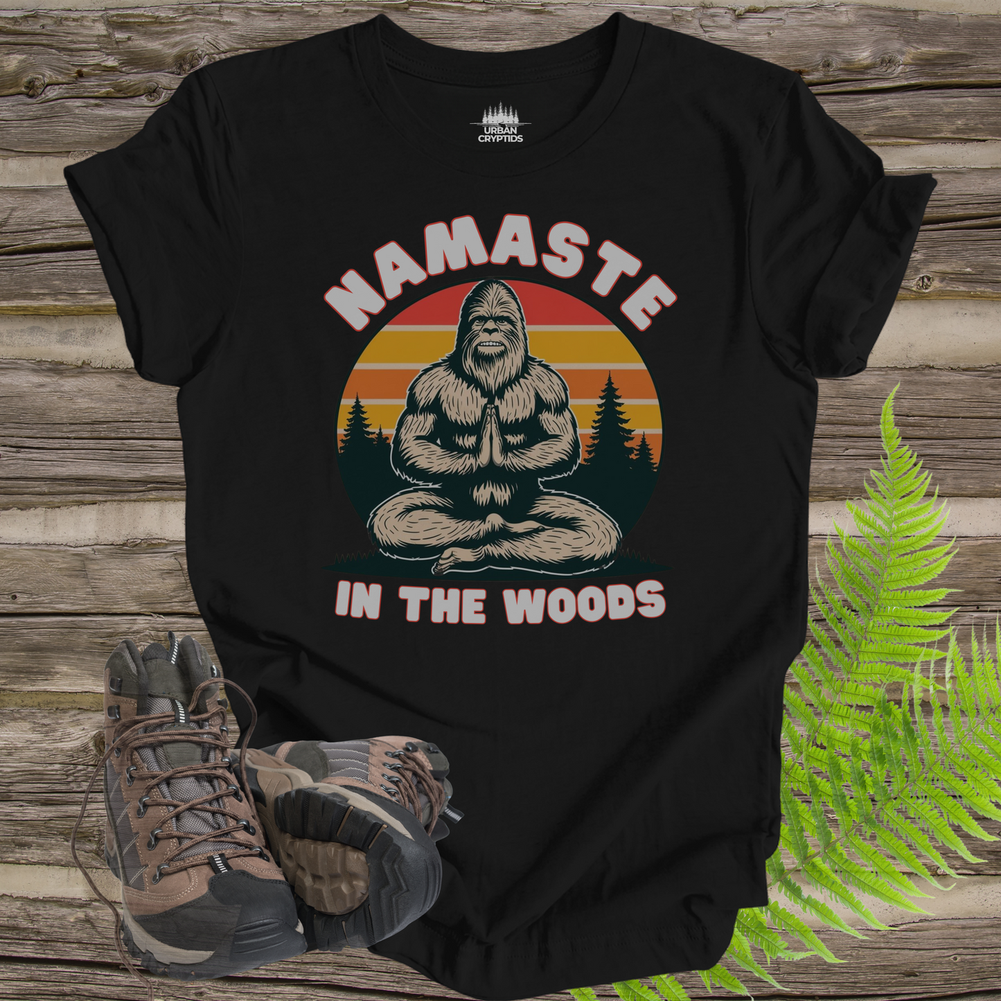 Bigfoot Namaste Tee