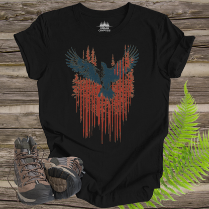 Thunderbird Forest Spirit T-Shirt | Native Legend Cryptid Tee – Urban Cryptids