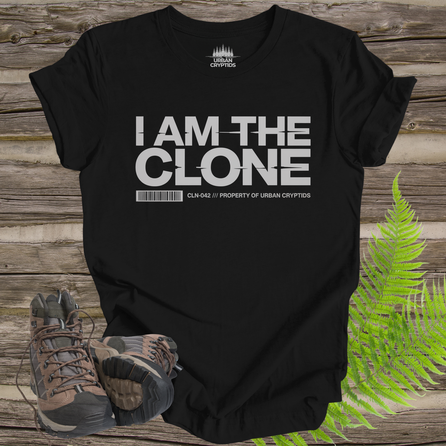 I Am The Clone T-Shirt | Sci-Fi Graphic Tee – Urban Cryptids
