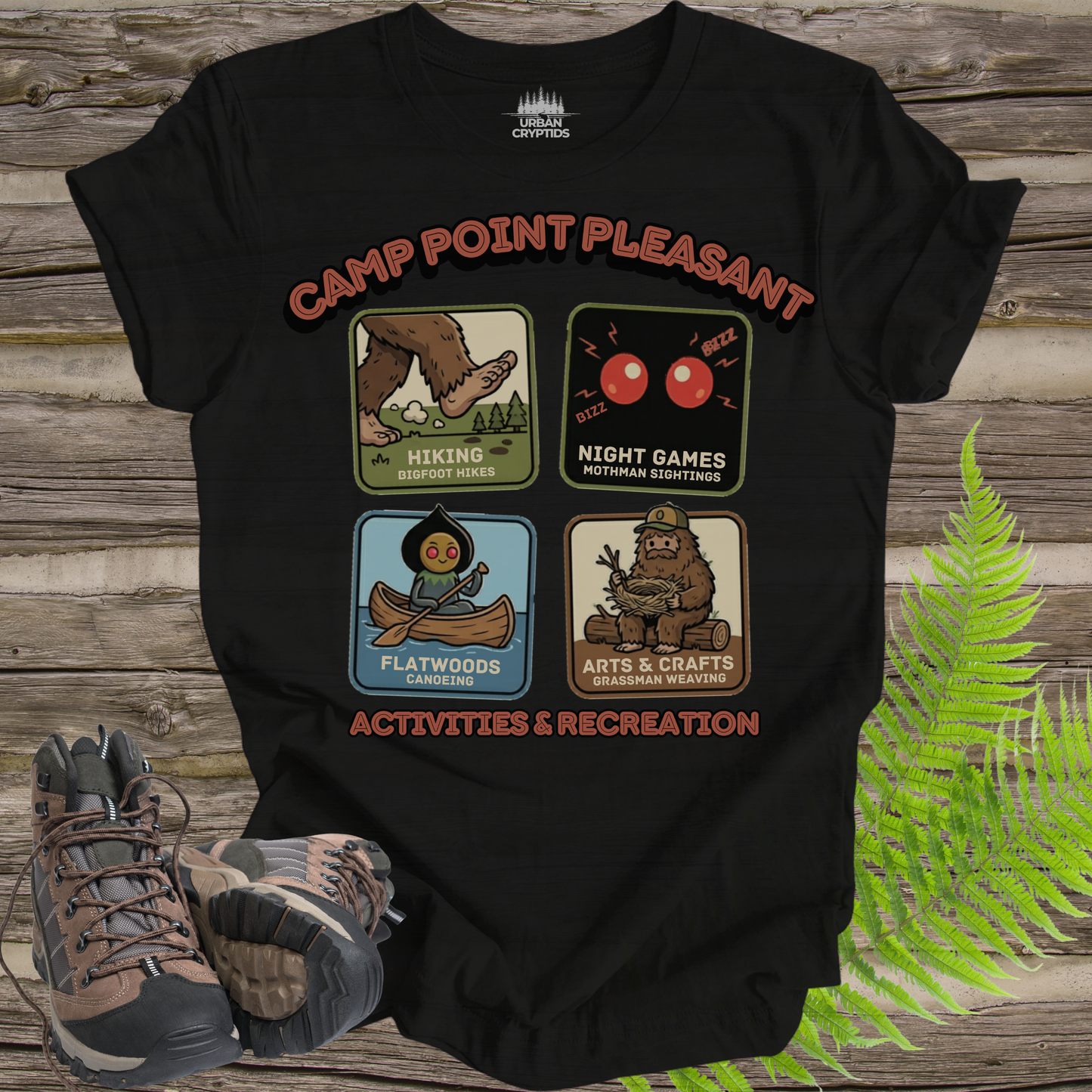 Camp Point Pleasant – Red Eyed Chronicles Tee
