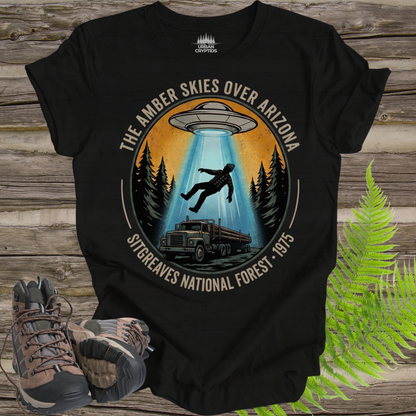 Arizona UFO Abduction T-Shirt – Sitgreaves National Forest Alien Encounter Tee