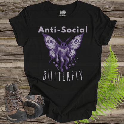 Anti-Social Butterfly Mothman Tee
