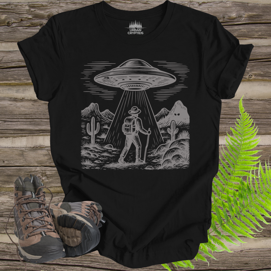 UFO Abduction Hiker Tee