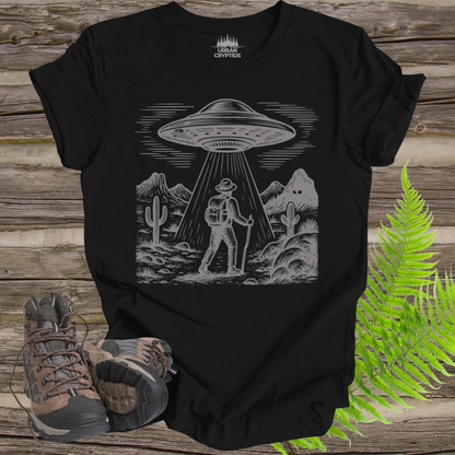 UFO Abduction Hiker Tee