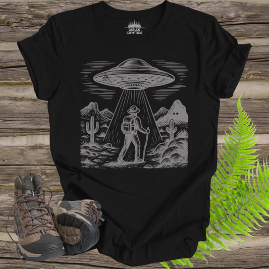 UFO Abduction Hiker Tee