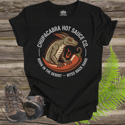 Chupacabra Hot Sauce Co. Tee – Born in the Desert, Bites Back Hard