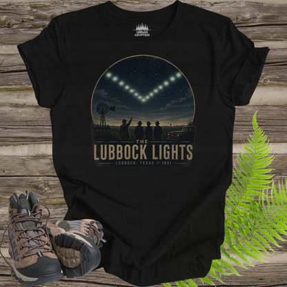 The Lubbock Lights | Vintage UFO Sighting T-Shirt