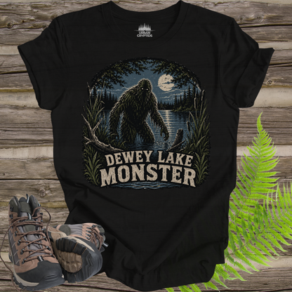 Dewey Lake Monster T-Shirt – Michigan Bigfoot Cryptid Shirt